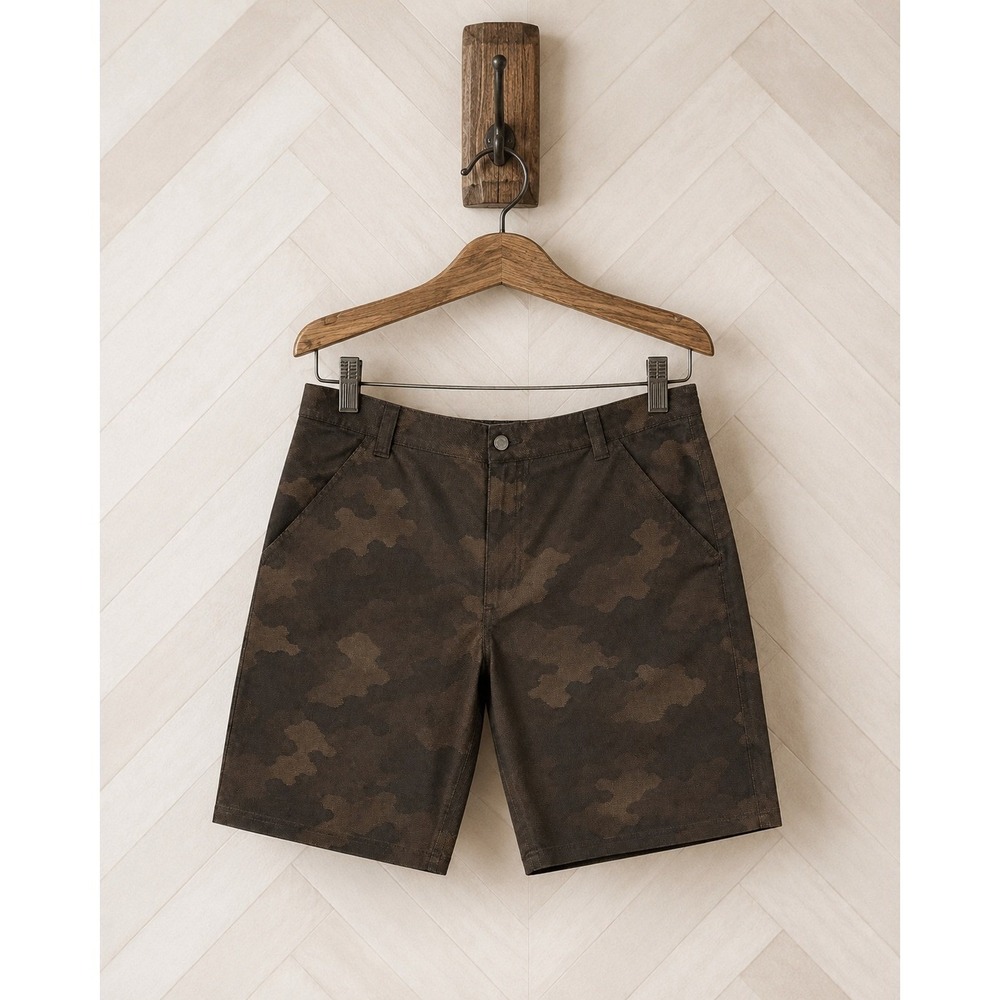 Oakley Mens Camo Golf Shorts in Breathable, Stretch Ripstop Fabric Sz 40” EUC
